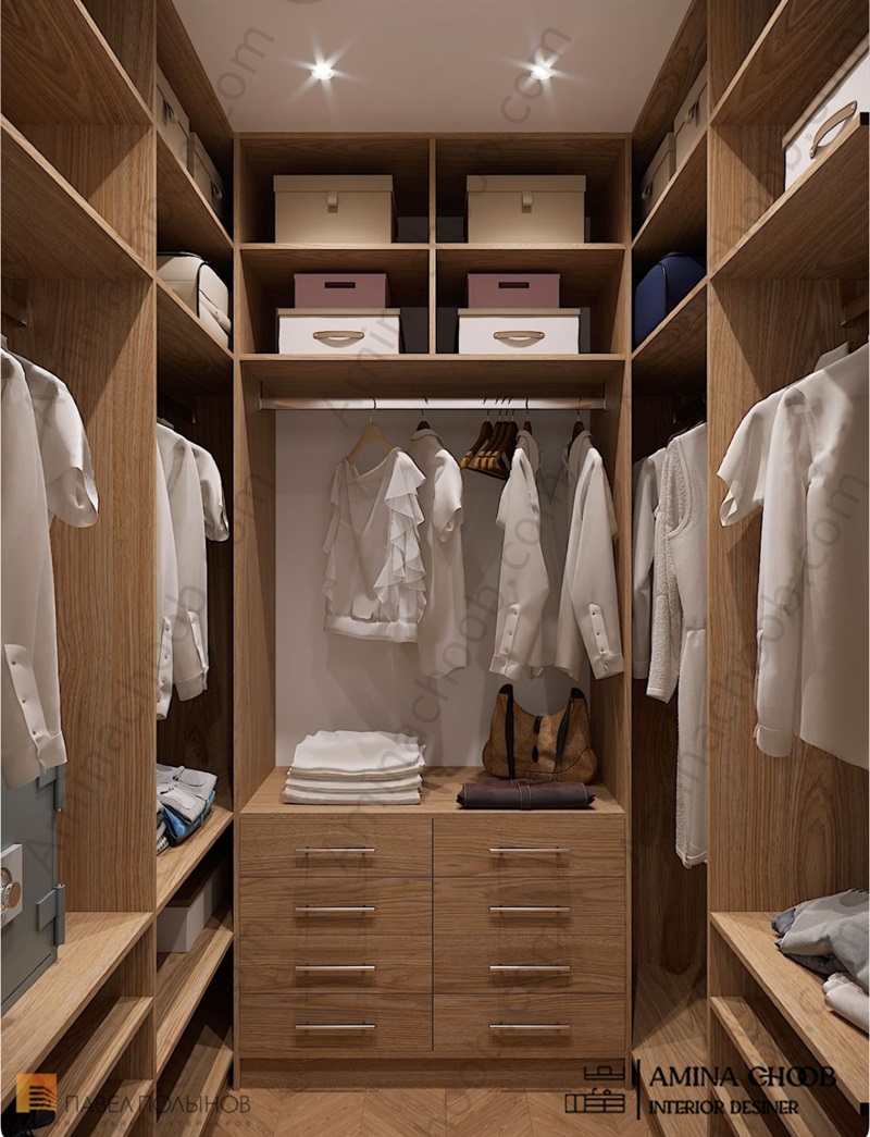 کمد دیواری ال شکل