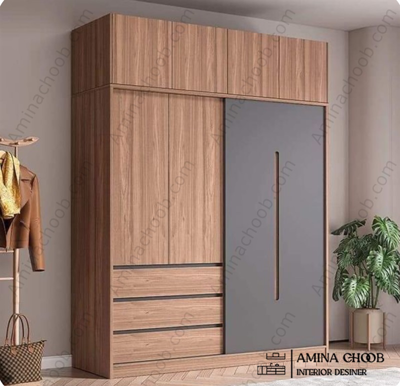 کمد دیواری مناسب اتاق های کوچک