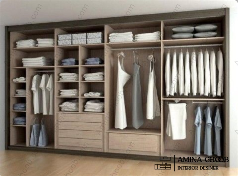 کشو در کمد دیواری