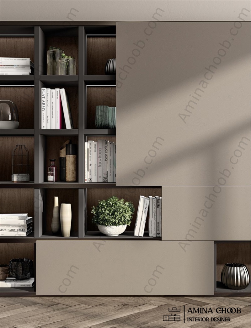 کمد دیواری پذیرایی