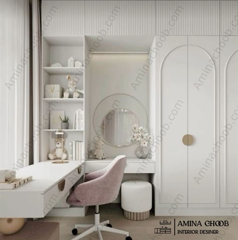 کمد دیواری دخترانه