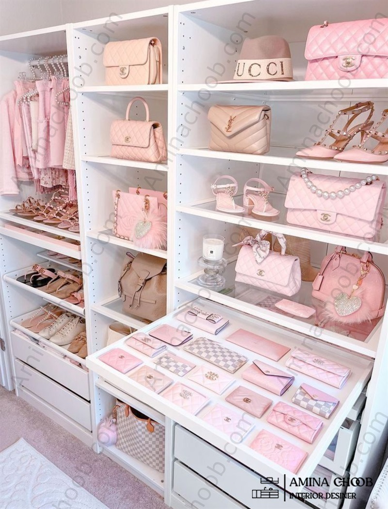 کمد دیواری دخترانه