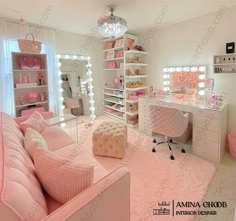 کمد دیواری دخترانه