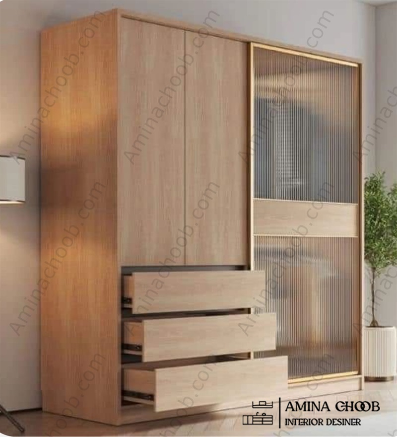 کمد دیواری مناسب اتاق های کوچک