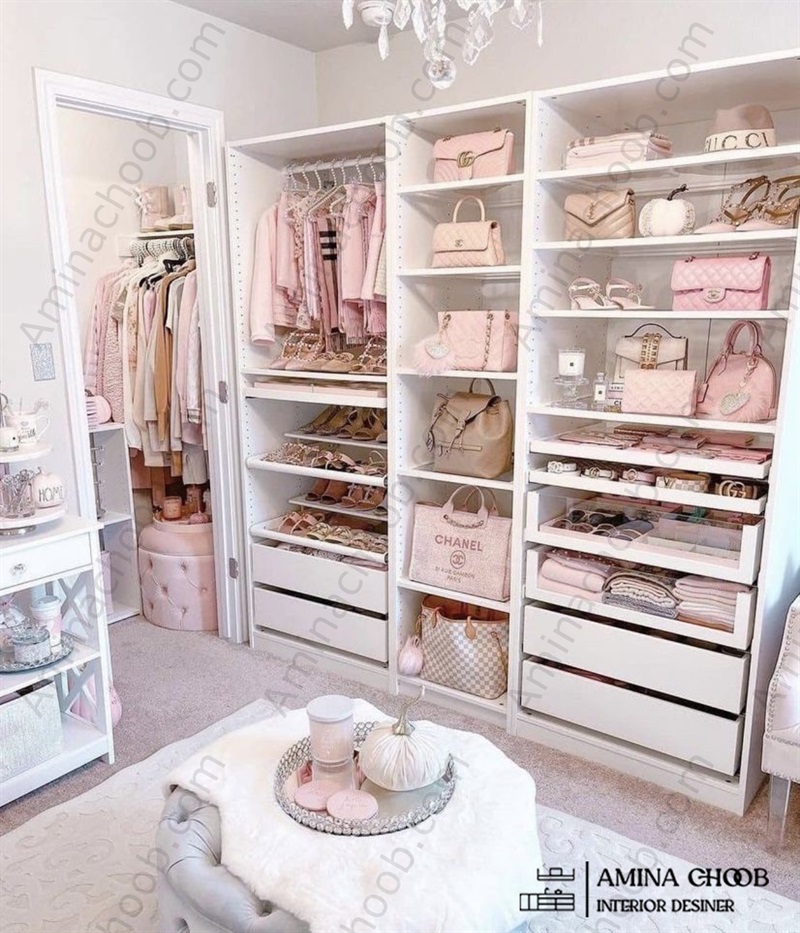 کمد دیواری دخترانه